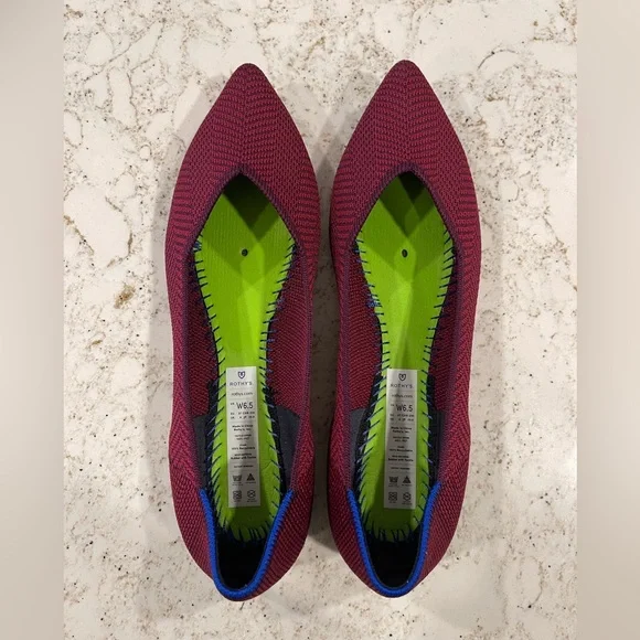 SALE | Rothy’s | Cabernet Herringbone | Flats - Picture 8 of 16